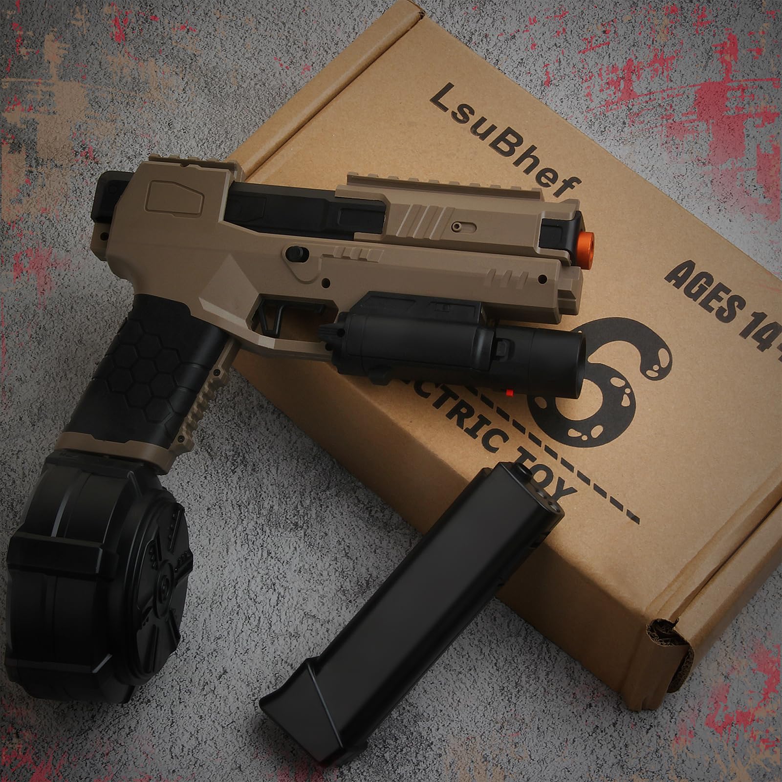 Gel Toys Splatter JM-X6 for Ages 14 & Up and Adults,Full Auto
